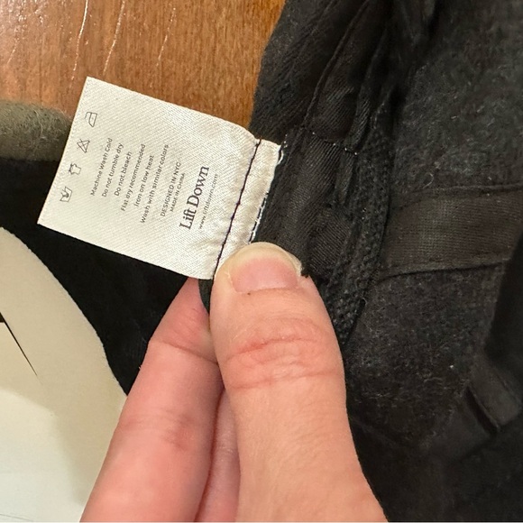 New Lift Down Wool Baseball Caps (2-Pack) | Charcoal & Olive Green - Picture 5 of 9